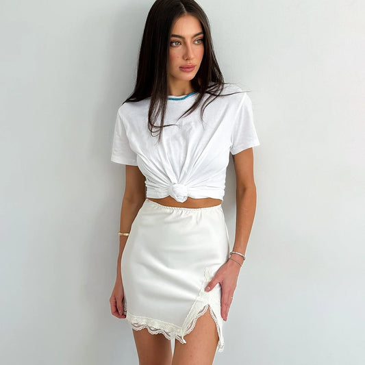 Vivienne Satin Skirt