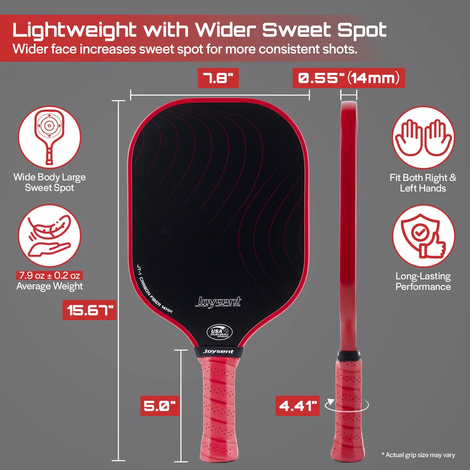 Velocity Carbon Pro Pickleball Paddle
