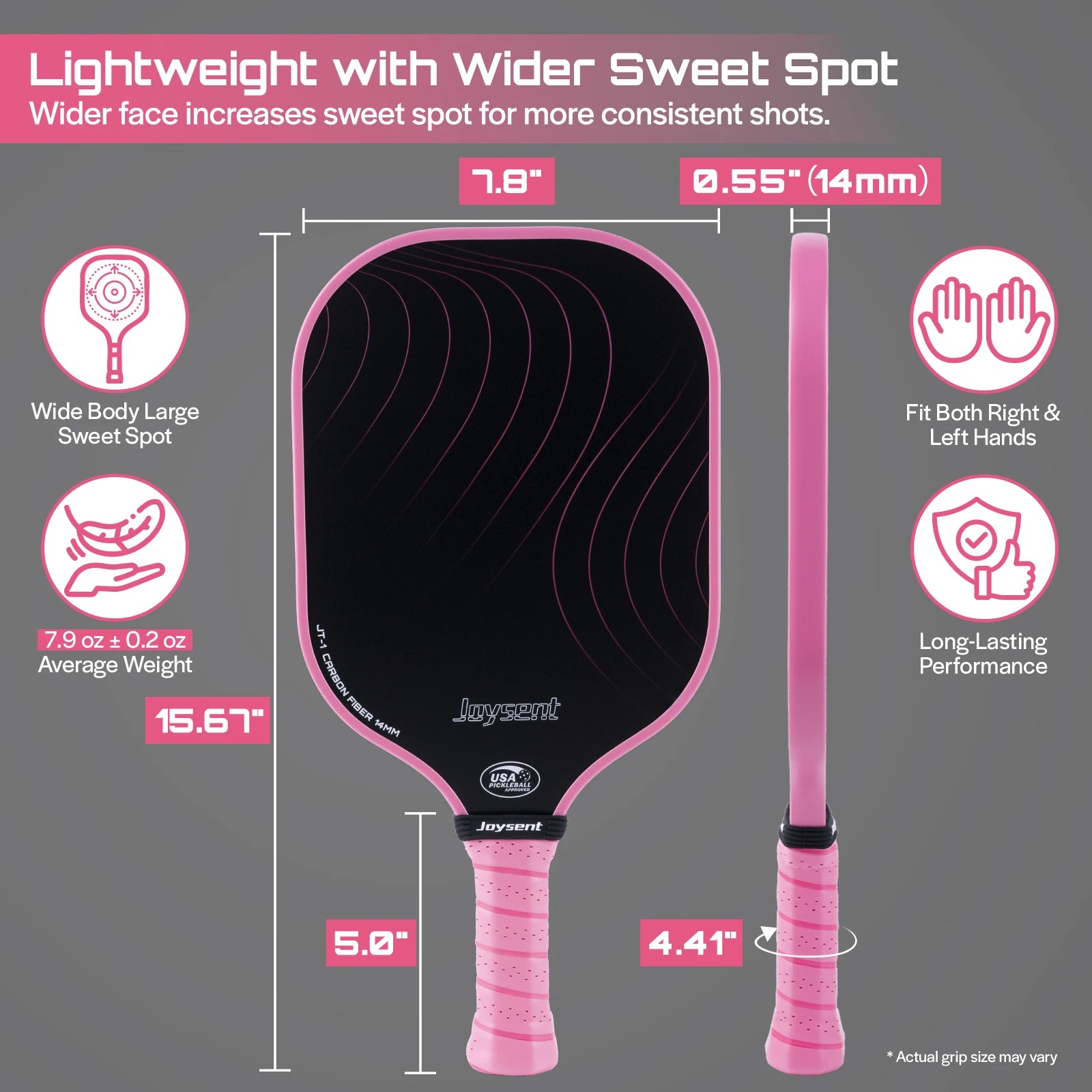Velocity Carbon Pro Pickleball Paddle